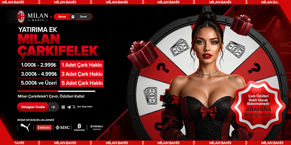 Milan Bahis - Milan Çarkıfelek